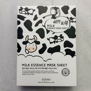 Esfolio Milk Essence Mask Sheet box of 10 mask new
